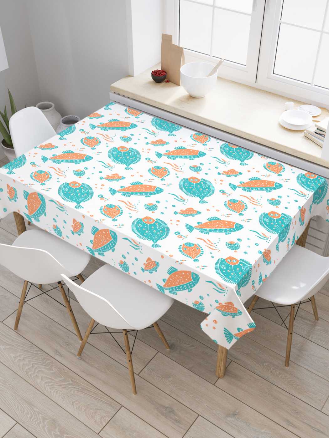 Скатерть прямоугольная JoyArty "Античная рыба" из сатена, 120x145 см, Голубой, Античная рыба
Скатерть прямоугольная JoyArty "Античная рыба" из сатена, 120x145 см, Голубой, Античная рыба