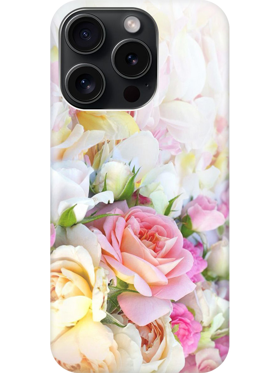 Силиконовый чехол на Apple iPhone 15 Pro с принтом "Нежные розы", Прозрачный;белый;желтый;розовый, 775148021
Силиконовый чехол на Apple iPhone 15 Pro с принтом "Нежные розы", Прозрачный;белый;желтый;розовый, 775148021