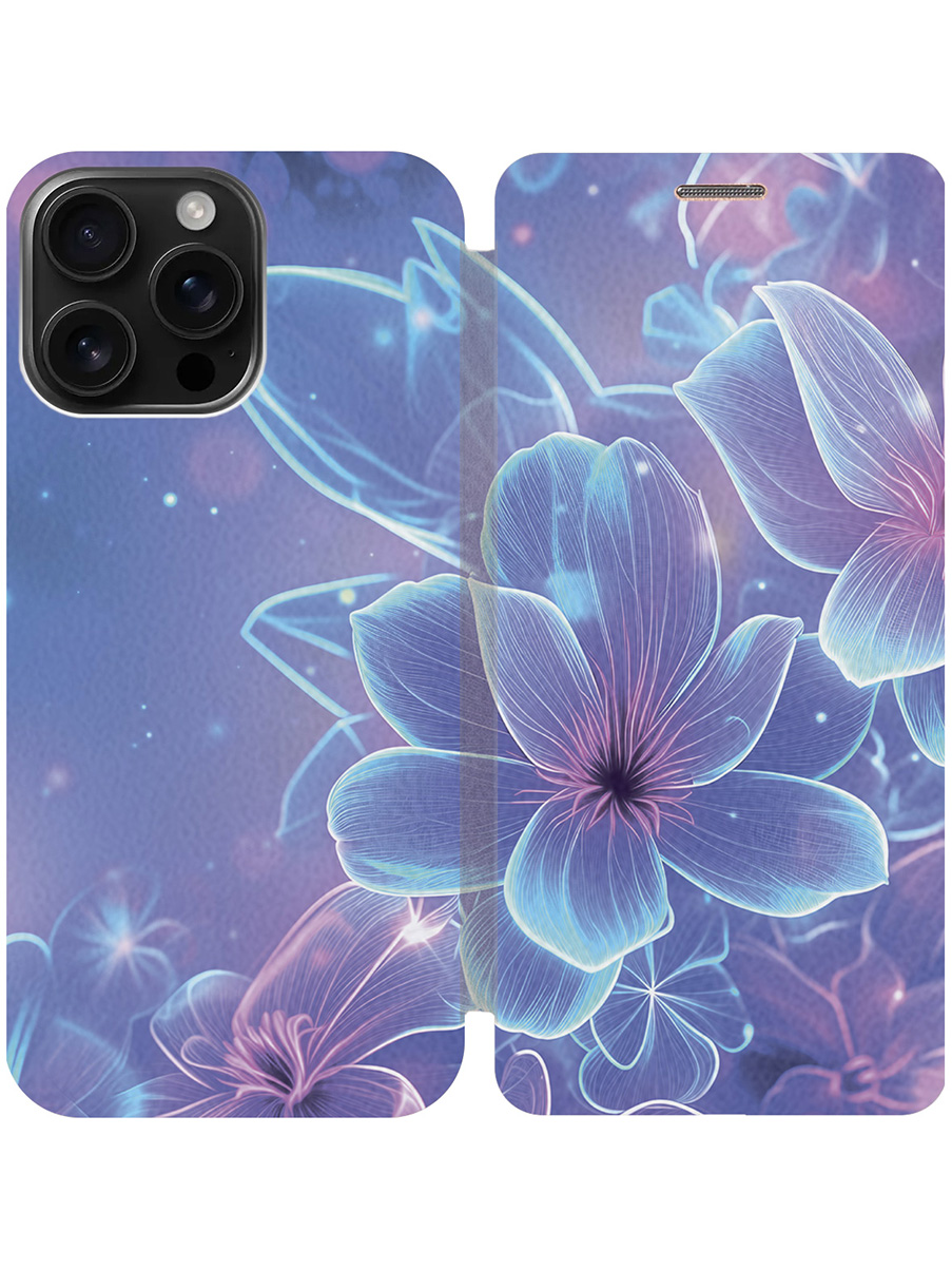 Чехол-книжка на Apple iPhone 16 Pro Max с принтом "Неоновые лилии" золотой, Золотистый;фиолетовый, 785198323
Чехол-книжка на Apple iPhone 16 Pro Max с принтом "Неоновые лилии" золотой, Золотистый;фиолетовый, 785198323