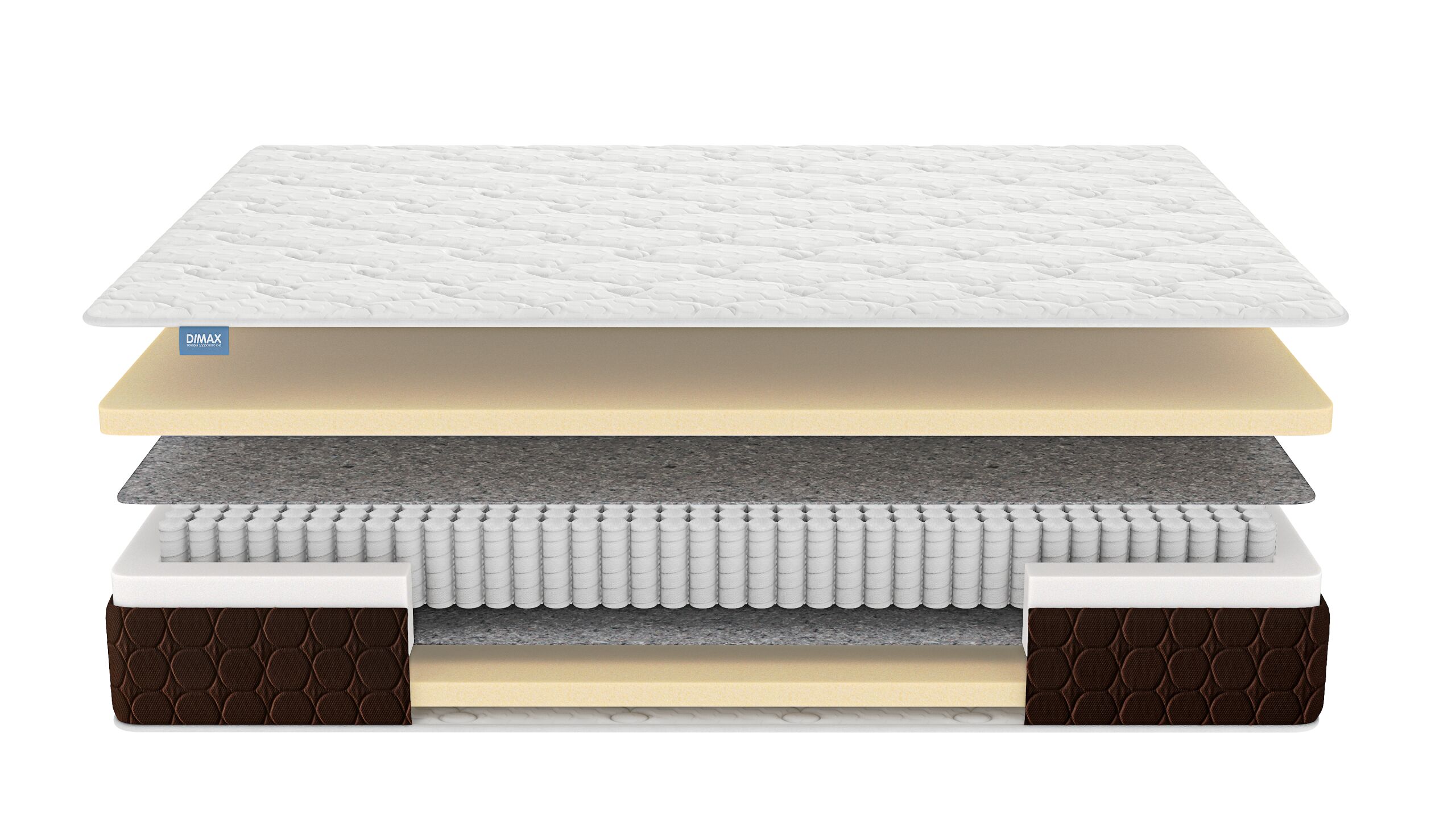 Матрас Dimax Мега Мемо 80х200, Бежевый;белый;серый;серебристый, Мега Мемо
Матрас Dimax Мега Мемо 80х200, Бежевый;белый;серый;серебристый, Мега Мемо