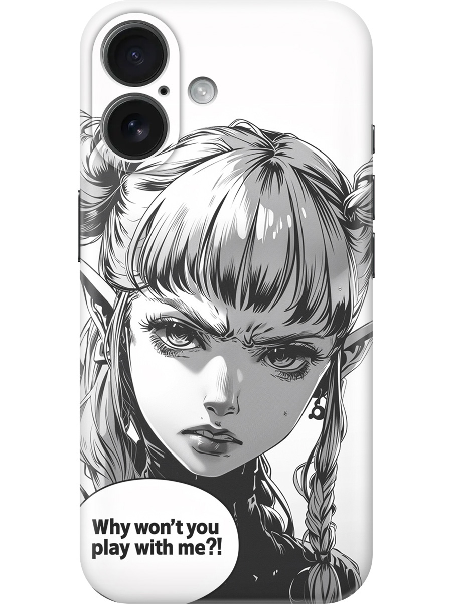 Силиконовый чехол на Apple iPhone 16 с принтом "Аниме эльфийка", Прозрачный;белый;черный, 785196575
Силиконовый чехол на Apple iPhone 16 с принтом "Аниме эльфийка", Прозрачный;белый;черный, 785196575