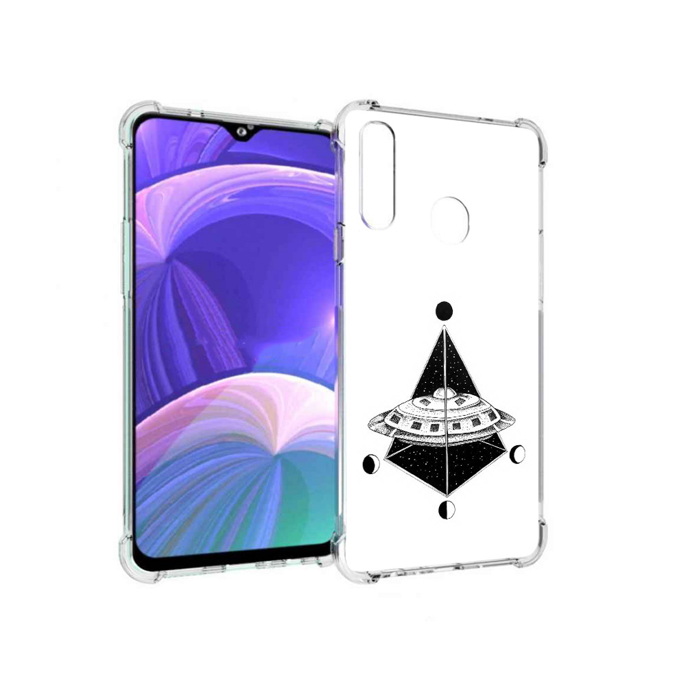 Чехол MyPads Tocco для Samsung Galaxy A20s черно белая летающая тарелка (PT139755.554.679), Прозрачный, Tocco
Чехол MyPads Tocco для Samsung Galaxy A20s черно белая летающая тарелка (PT139755.554.679), Прозрачный, Tocco