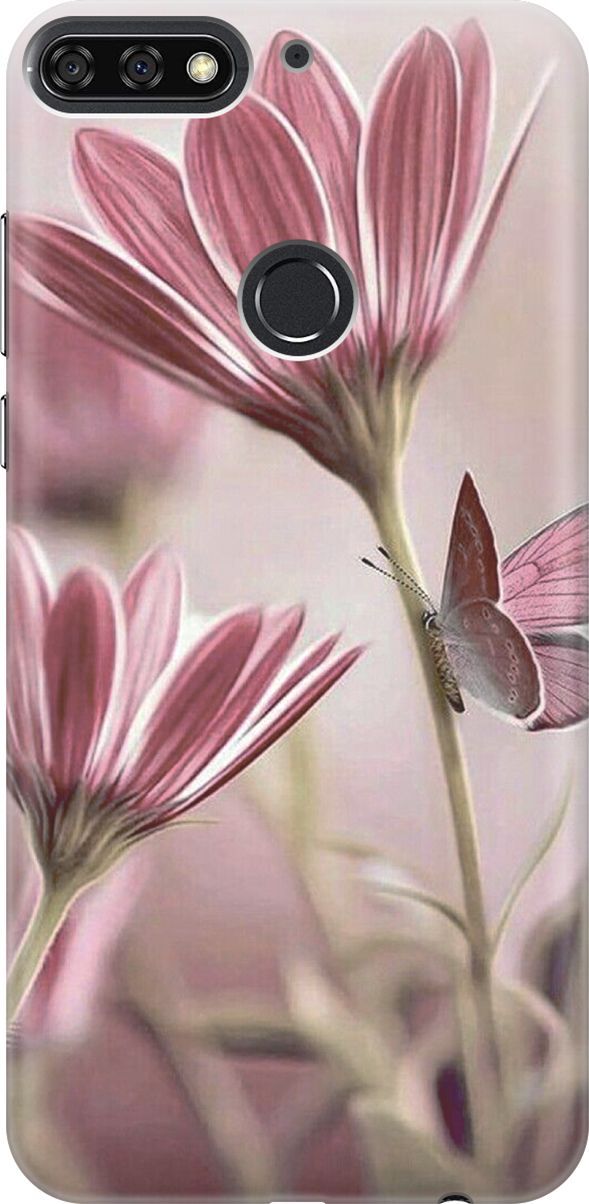 Чехол на Honor 7C/7A Pro/Huawei Y6 Prime (2018) "Бабочка на розовом цветке", Бежевый;розовый, 4503
Чехол на Honor 7C/7A Pro/Huawei Y6 Prime (2018) "Бабочка на розовом цветке", Бежевый;розовый, 4503
