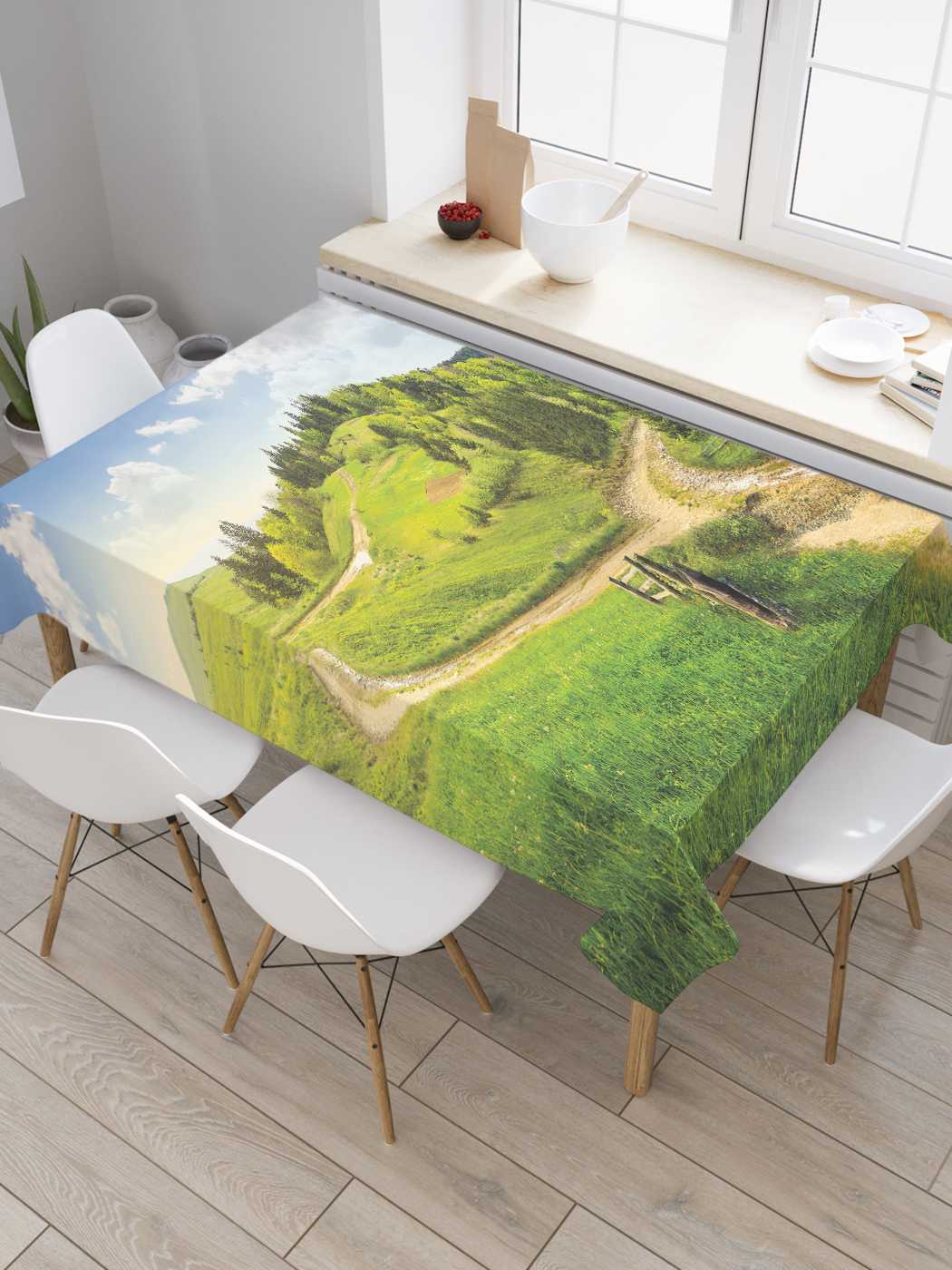 Скатерть прямоугольная JoyArty "Лесное разветвление" из сатена, 120x145 см, Зеленый, Лесное разветвление
Скатерть прямоугольная JoyArty "Лесное разветвление" из сатена, 120x145 см, Зеленый, Лесное разветвление