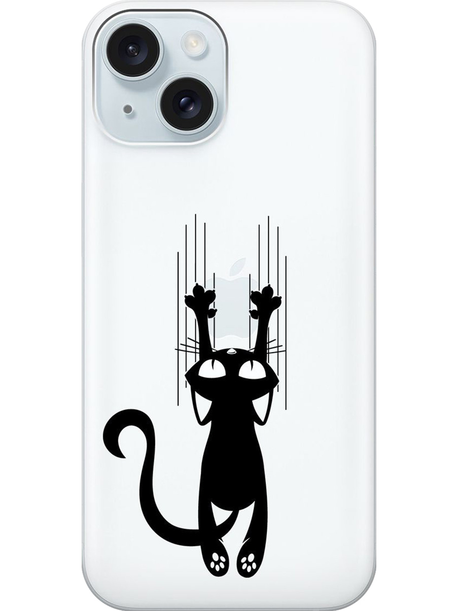 Силиконовый чехол на Apple iPhone 15 с принтом "Кошечка царапка" прозрачный, Прозрачный;черный, 775147871
Силиконовый чехол на Apple iPhone 15 с принтом "Кошечка царапка" прозрачный, Прозрачный;черный, 775147871