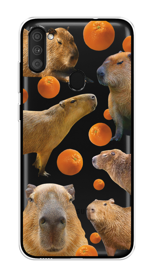 Чехол на Samsung Galaxy A11/M11 "Капибара и апельсины", Бежевый;оранжевый, 2100650-1
Чехол на Samsung Galaxy A11/M11 "Капибара и апельсины", Бежевый;оранжевый, 2100650-1