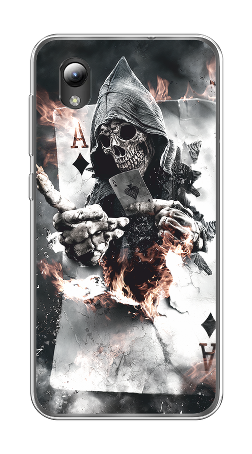 Чехол на ZTE Blade A3 2019/L8/ZTE Blade A31 lite "Карты черепа в капюшоне", Белый;серый, 134750-1
Чехол на ZTE Blade A3 2019/L8/ZTE Blade A31 lite "Карты черепа в капюшоне", Белый;серый, 134750-1