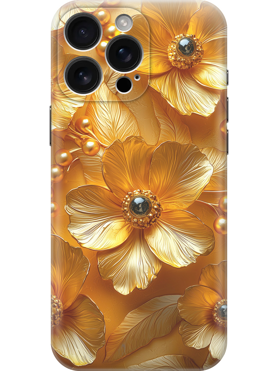 Силиконовый чехол на Apple iPhone 16 Pro Max с принтом "Золотые цветы", Прозрачный;золотистый;черный, 785198323
Силиконовый чехол на Apple iPhone 16 Pro Max с принтом "Золотые цветы", Прозрачный;золотистый;черный, 785198323