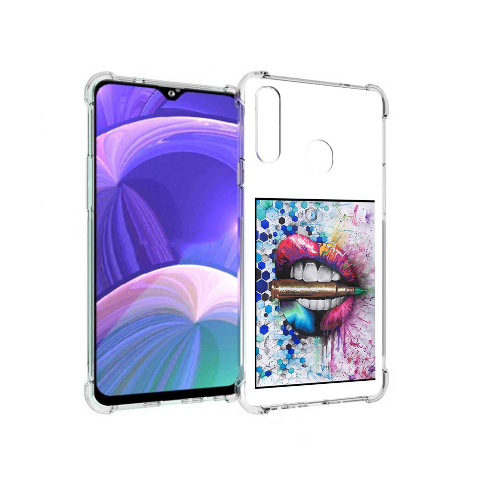 Чехол MyPads Tocco для Samsung Galaxy A20s разноцветные губы с пулей (PT139755.554.571), Прозрачный, Tocco
Чехол MyPads Tocco для Samsung Galaxy A20s разноцветные губы с пулей (PT139755.554.571), Прозрачный, Tocco