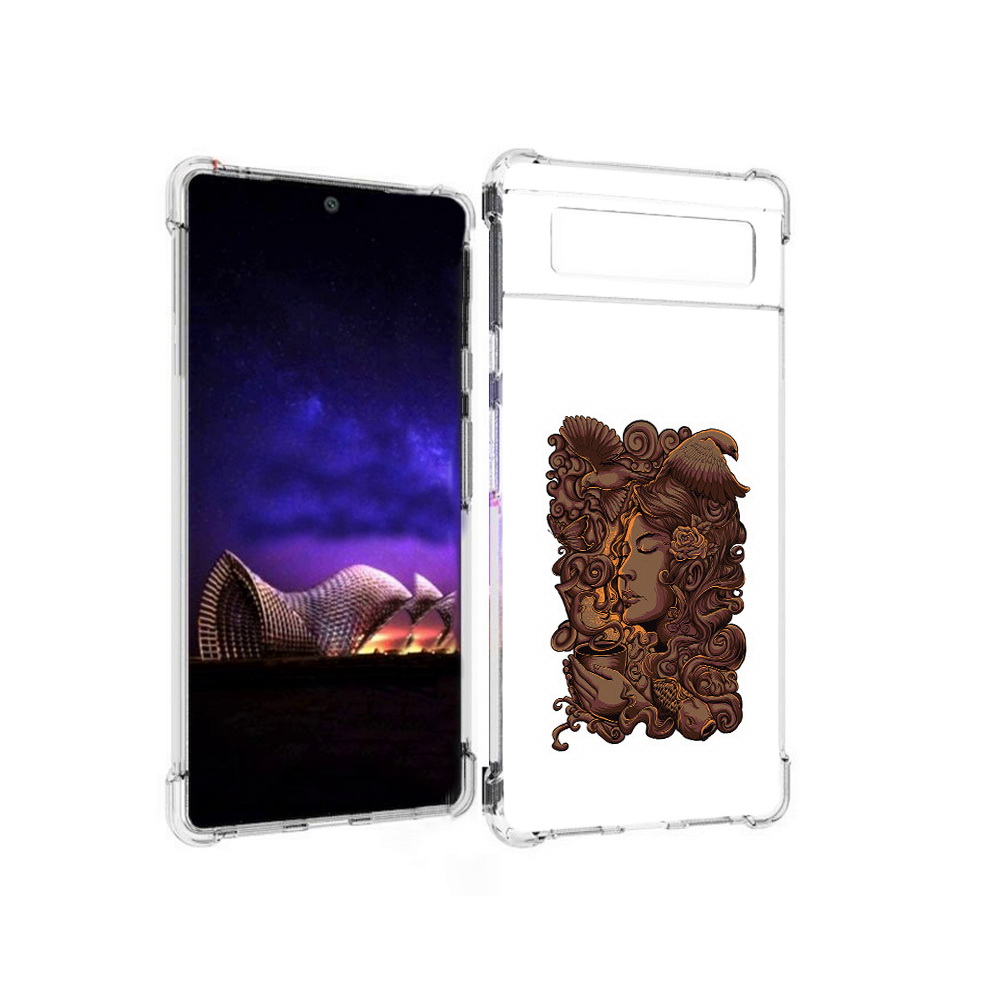 Чехол MyPads Tocco для Google Pixel 6 девушка с длинными волосами абстракция, Прозрачный, Tocco
Чехол MyPads Tocco для Google Pixel 6 девушка с длинными волосами абстракция, Прозрачный, Tocco