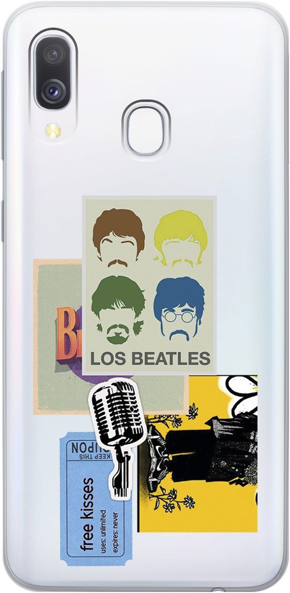Чехол на Honor 8A/8A Pro/Huawei Y6 (2019) "Beatles Stickers" прозрачный, Прозрачный;бежевый, 5278
Чехол на Honor 8A/8A Pro/Huawei Y6 (2019) "Beatles Stickers" прозрачный, Прозрачный;бежевый, 5278
