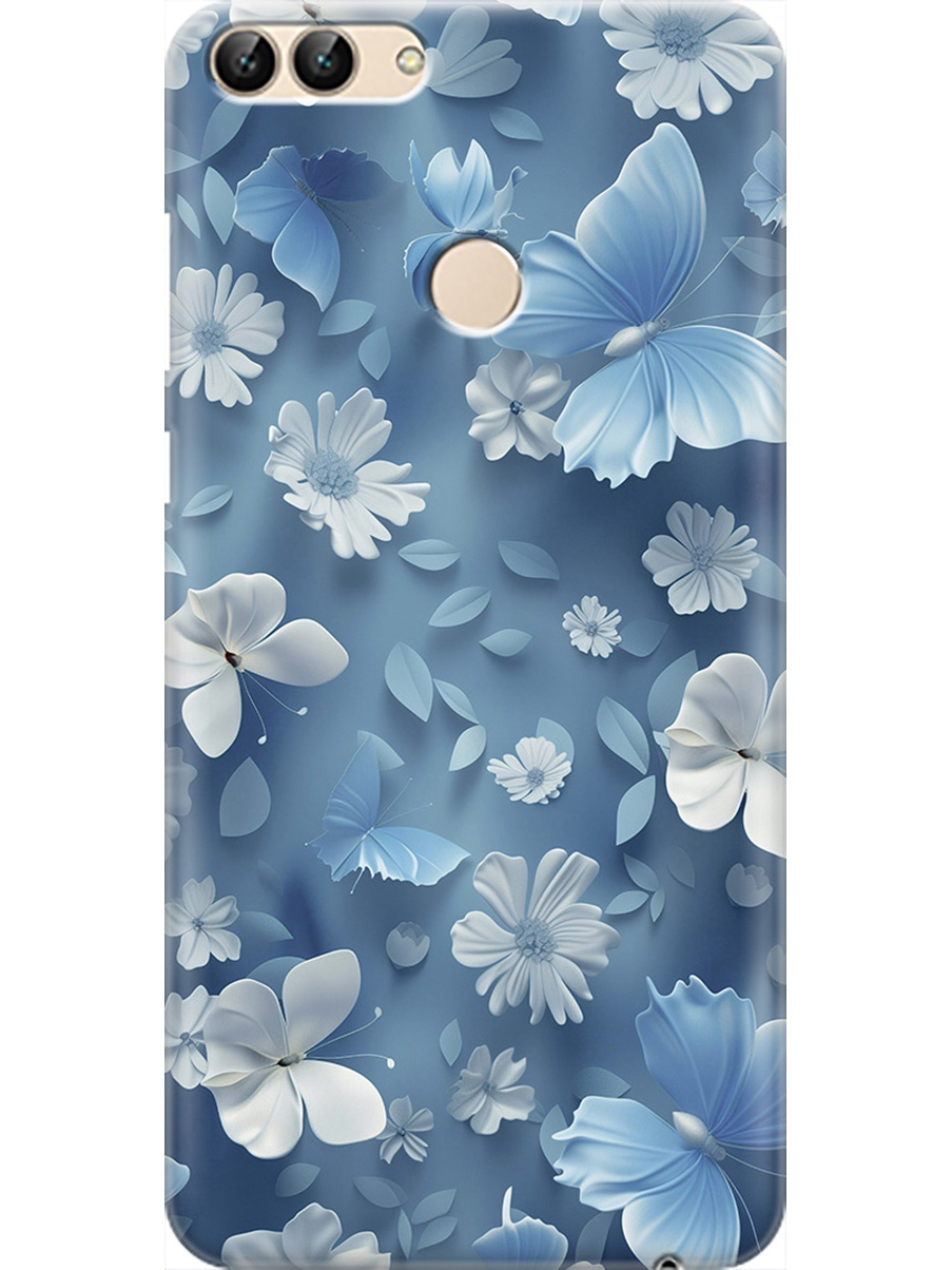 Силиконовый чехол на Huawei P Smart/Enjoy 7S с принтом "Голубые бабочки", Прозрачный;белый;голубой, 717568510
Силиконовый чехол на Huawei P Smart/Enjoy 7S с принтом "Голубые бабочки", Прозрачный;белый;голубой, 717568510