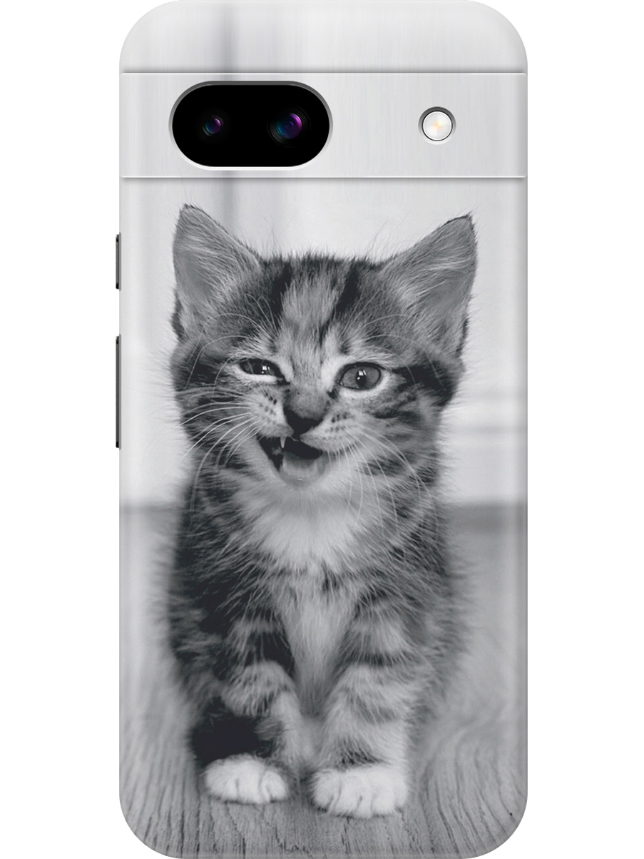 Силиконовый чехол на Google Pixel 8a с принтом "Котенок с ухмылкой", Прозрачный;белый;серый;черный, 784809111
Силиконовый чехол на Google Pixel 8a с принтом "Котенок с ухмылкой", Прозрачный;белый;серый;черный, 784809111