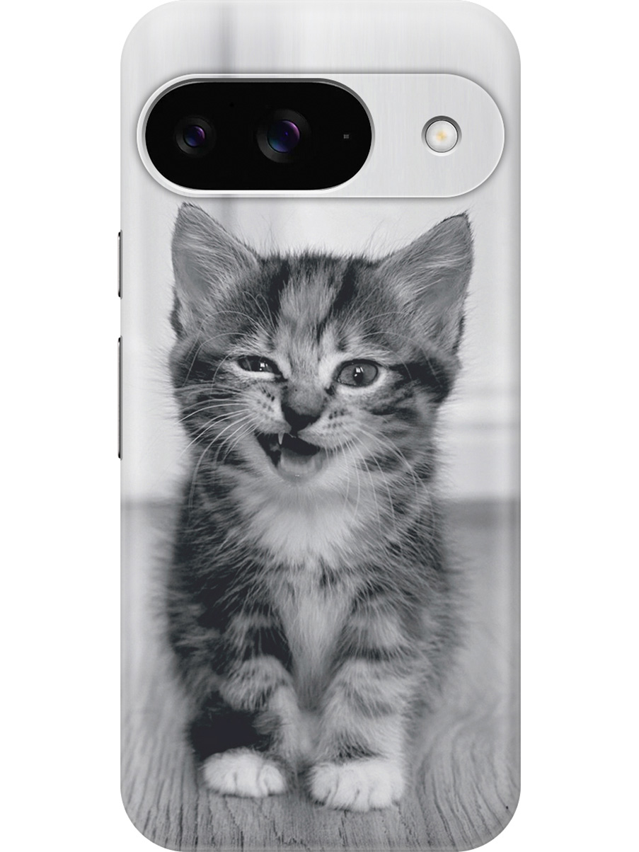 Силиконовый чехол на Google Pixel 9 с принтом "Котенок с ухмылкой", Прозрачный;белый;серый;черный, 784809711
Силиконовый чехол на Google Pixel 9 с принтом "Котенок с ухмылкой", Прозрачный;белый;серый;черный, 784809711