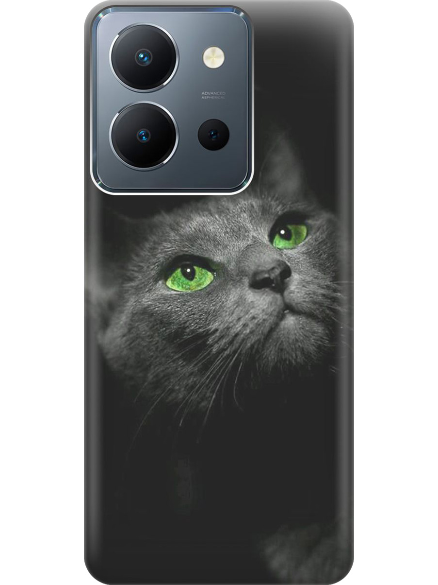 Силиконовый чехол на Vivo Y36 с принтом "Зеленоглазая кошка", Прозрачный;зеленый;серый;черный, 772628411
Силиконовый чехол на Vivo Y36 с принтом "Зеленоглазая кошка", Прозрачный;зеленый;серый;черный, 772628411