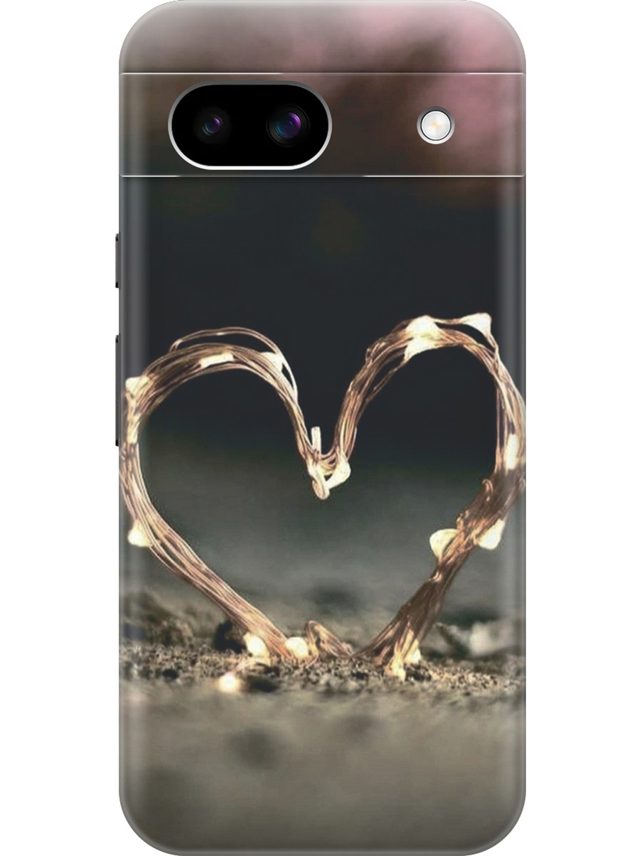 Силиконовый чехол на Google Pixel 8a с принтом "Светящееся сердце", Прозрачный;желтый;черный, 784809191
Силиконовый чехол на Google Pixel 8a с принтом "Светящееся сердце", Прозрачный;желтый;черный, 784809191