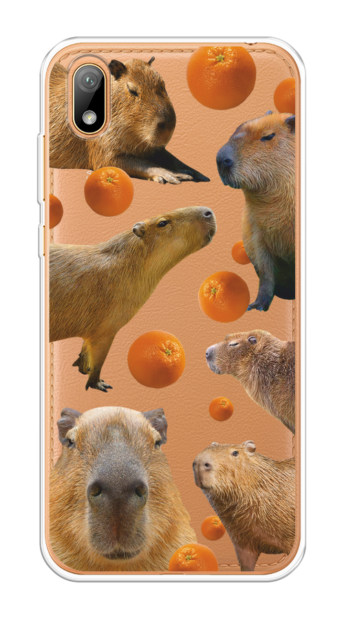 Чехол на Huawei Y5 2019/Honor 8S/8S Prime "Капибара и апельсины", Бежевый;оранжевый, 6103950-1
Чехол на Huawei Y5 2019/Honor 8S/8S Prime "Капибара и апельсины", Бежевый;оранжевый, 6103950-1