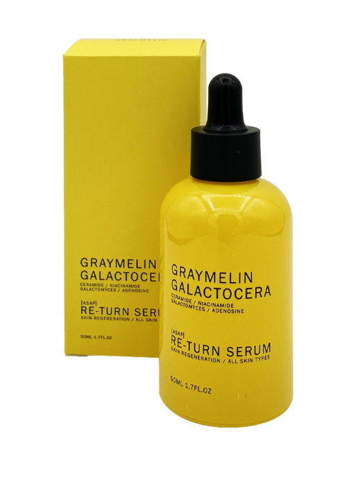 Сыворотка для лица с керамидами и галактомисис Graymelin Galactocera Re-turn Serum 50 мл
Сыворотка для лица с керамидами и галактомисис Graymelin Galactocera Re-turn Serum 50 мл
