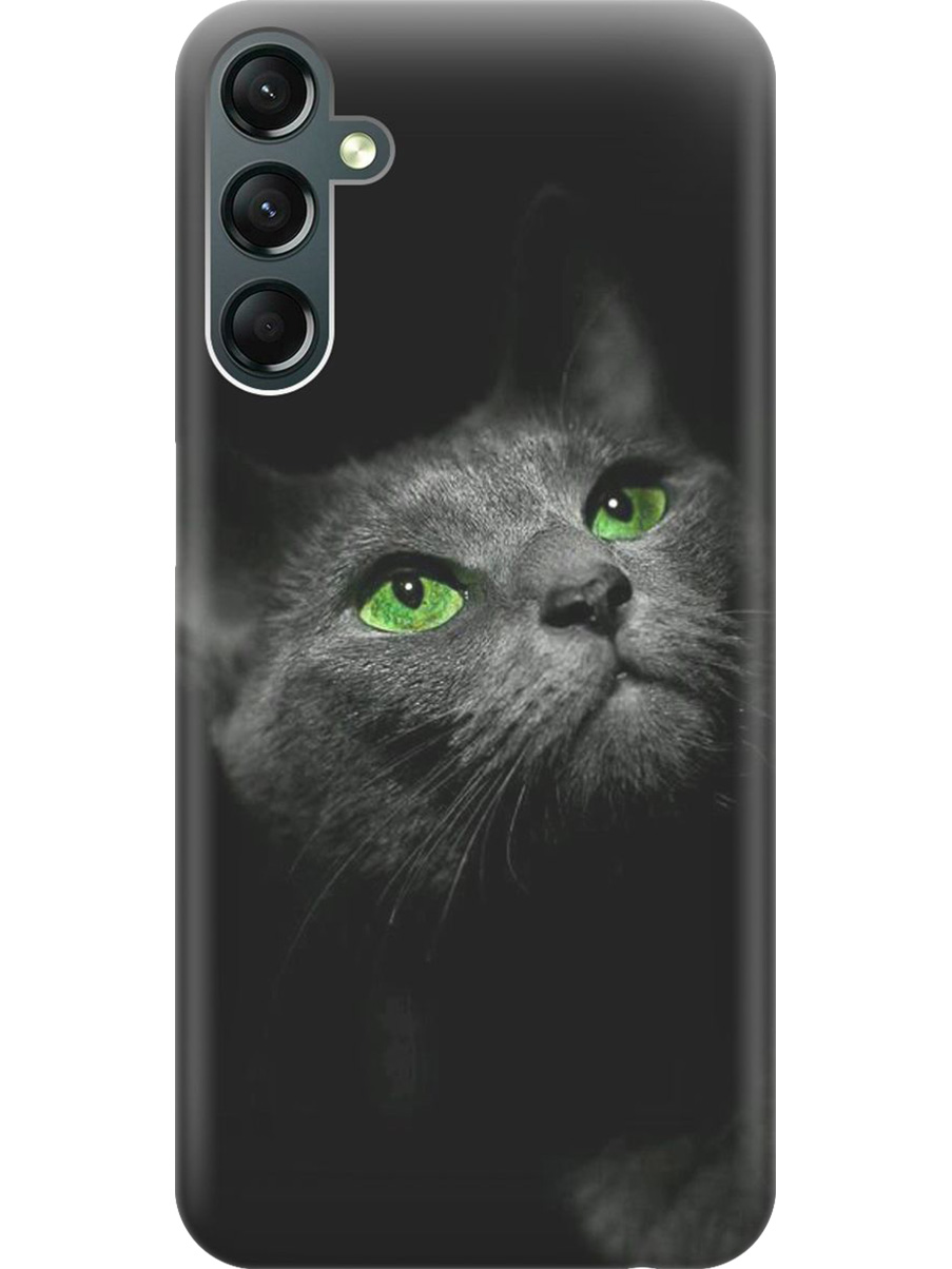 Силиконовый чехол на Samsung Galaxy A24 с принтом "Зеленоглазая кошка", Прозрачный;зеленый;серый;черный, 769395611
Силиконовый чехол на Samsung Galaxy A24 с принтом "Зеленоглазая кошка", Прозрачный;зеленый;серый;черный, 769395611