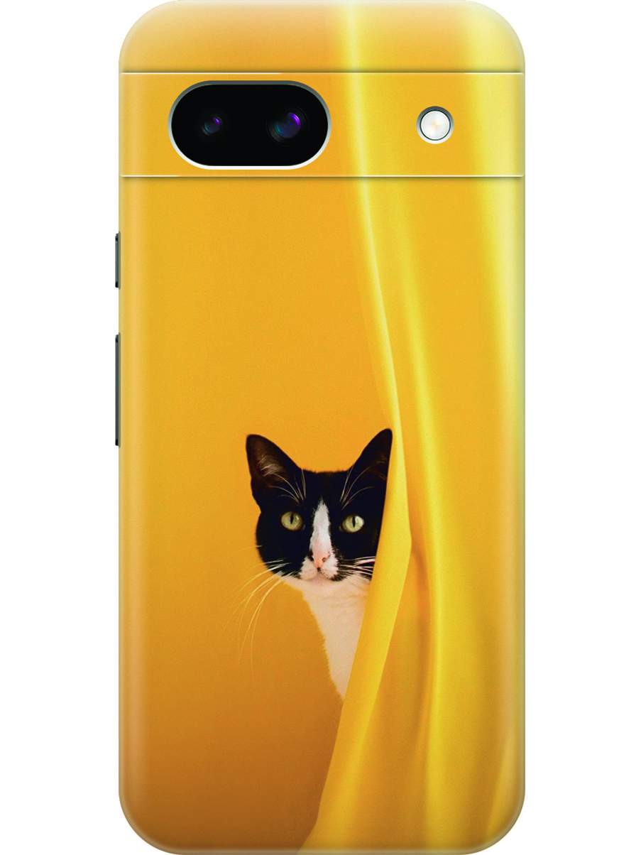Силиконовый чехол на Google Pixel 8a с принтом "Выглядывающий котик", Прозрачный;белый;желтый;черный, 784809112
Силиконовый чехол на Google Pixel 8a с принтом "Выглядывающий котик", Прозрачный;белый;желтый;черный, 784809112