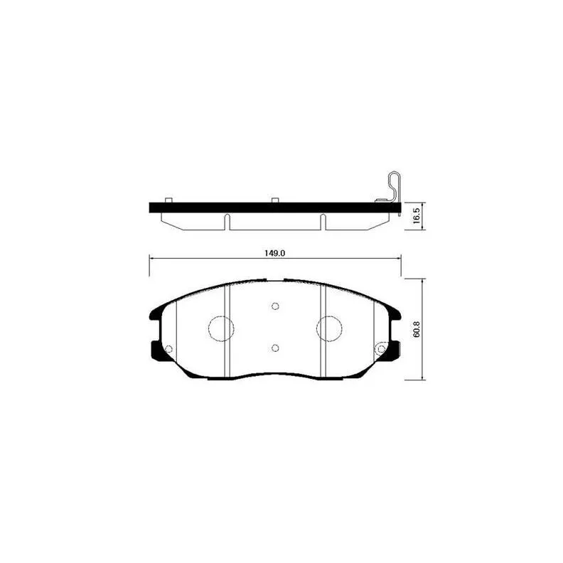 Колодки тормозные дисковые передн HYUNDAI: CENTENNIAL 99-, XG 03-, TERRACAN (16 HSB HP0016
Колодки тормозные дисковые передн HYUNDAI: CENTENNIAL 99-, XG 03-, TERRACAN (16 HSB HP0016