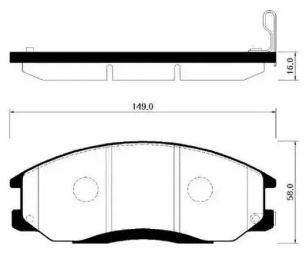 Колодки тормозные дисковые передн HYUNDAI: SANTA FE 00-05 \ SSANGYONG: ACTYON 0 HSB HP0014
Колодки тормозные дисковые передн HYUNDAI: SANTA FE 00-05 \ SSANGYONG: ACTYON 0 HSB HP0014