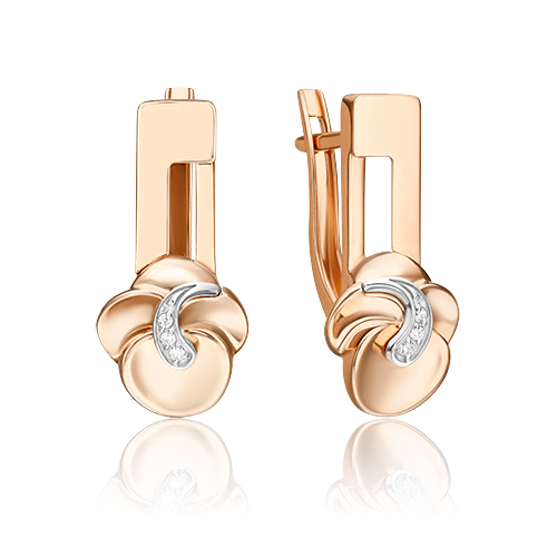 Серьги из комбинированного золота с бриллиантом PLATINA jewelry 02-5020-00-101-1111, 02-5020-00-101-1111
Серьги из комбинированного золота с бриллиантом PLATINA jewelry 02-5020-00-101-1111, 02-5020-00-101-1111