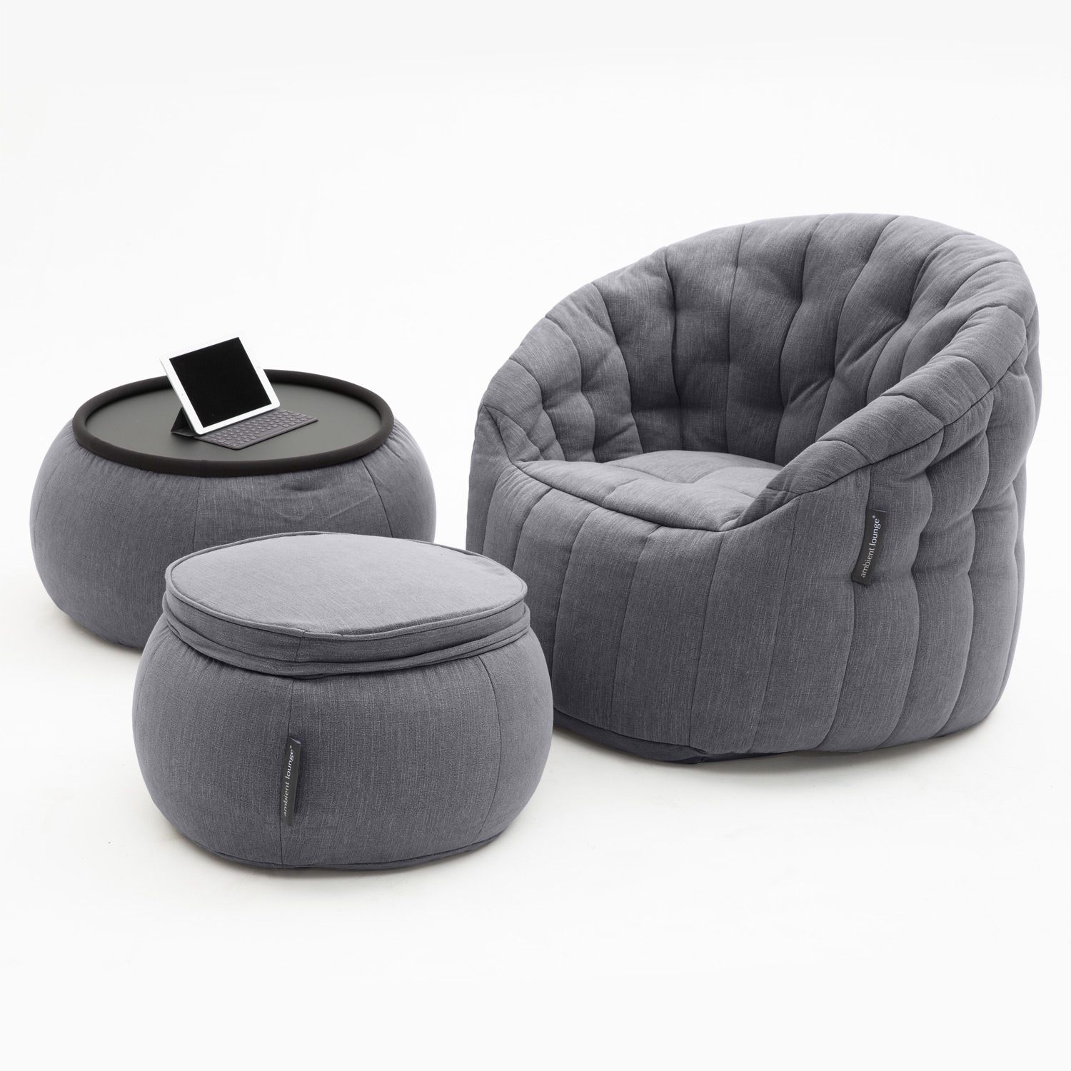 Комплект мягкой мебели aLounge - Contempo Package - Black Sapphire (шенилл, черно-серый), Черный, Contempo Package
Комплект мягкой мебели aLounge - Contempo Package - Black Sapphire (шенилл, черно-серый), Черный, Contempo Package