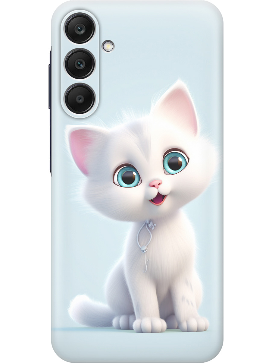 Силиконовый чехол на Samsung Galaxy A25 с принтом "Глазастый котик", Прозрачный;голубой;белый, 780484411
Силиконовый чехол на Samsung Galaxy A25 с принтом "Глазастый котик", Прозрачный;голубой;белый, 780484411