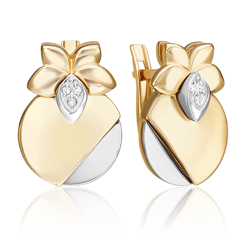 Серьги из комбинированного золота с бриллиантом PLATINA jewelry 02-5017-00-101-1121, 02-5017-00-101-1121
Серьги из комбинированного золота с бриллиантом PLATINA jewelry 02-5017-00-101-1121, 02-5017-00-101-1121