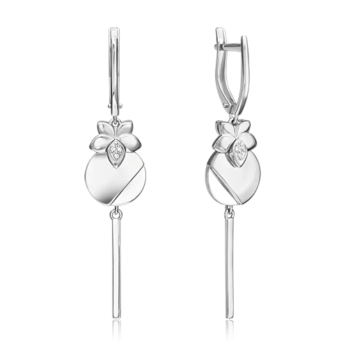 Серьги из белого золота с бриллиантом PLATINA jewelry 02-5016-00-101-1120, 02-5016-00-101-1120
Серьги из белого золота с бриллиантом PLATINA jewelry 02-5016-00-101-1120, 02-5016-00-101-1120