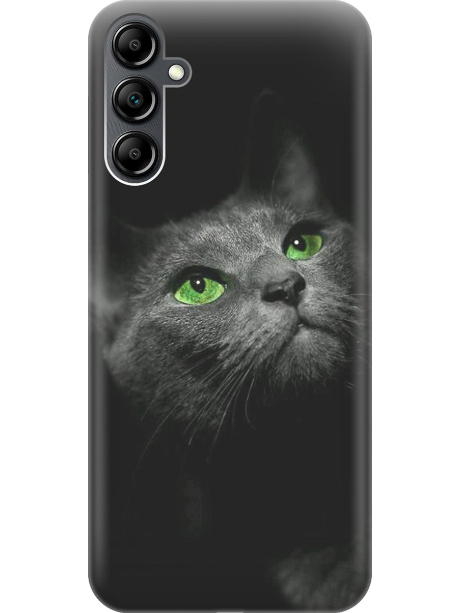 Силиконовый чехол на Samsung Galaxy A14 с принтом "Зеленоглазая кошка", Прозрачный;зеленый;серый;черный, 768741411
Силиконовый чехол на Samsung Galaxy A14 с принтом "Зеленоглазая кошка", Прозрачный;зеленый;серый;черный, 768741411