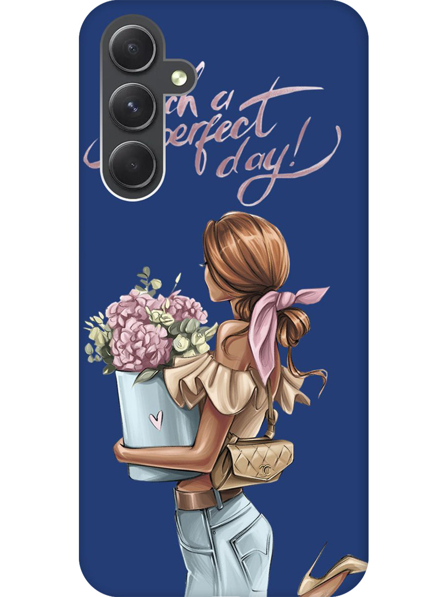 Силиконовый чехол на Samsung Galaxy A54 5G с принтом "Какой прекрасный день" матовый синий, Синий;прозрачный;голубой;розовый, 769297675
Силиконовый чехол на Samsung Galaxy A54 5G с принтом "Какой прекрасный день" матовый синий, Синий;прозрачный;голубой;розовый, 769297675