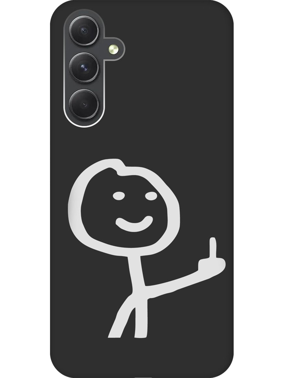 Силиконовый чехол на Samsung Galaxy A54 5G с принтом "Fck" матовый черный, Черный;белый;серый, 769297661
Силиконовый чехол на Samsung Galaxy A54 5G с принтом "Fck" матовый черный, Черный;белый;серый, 769297661