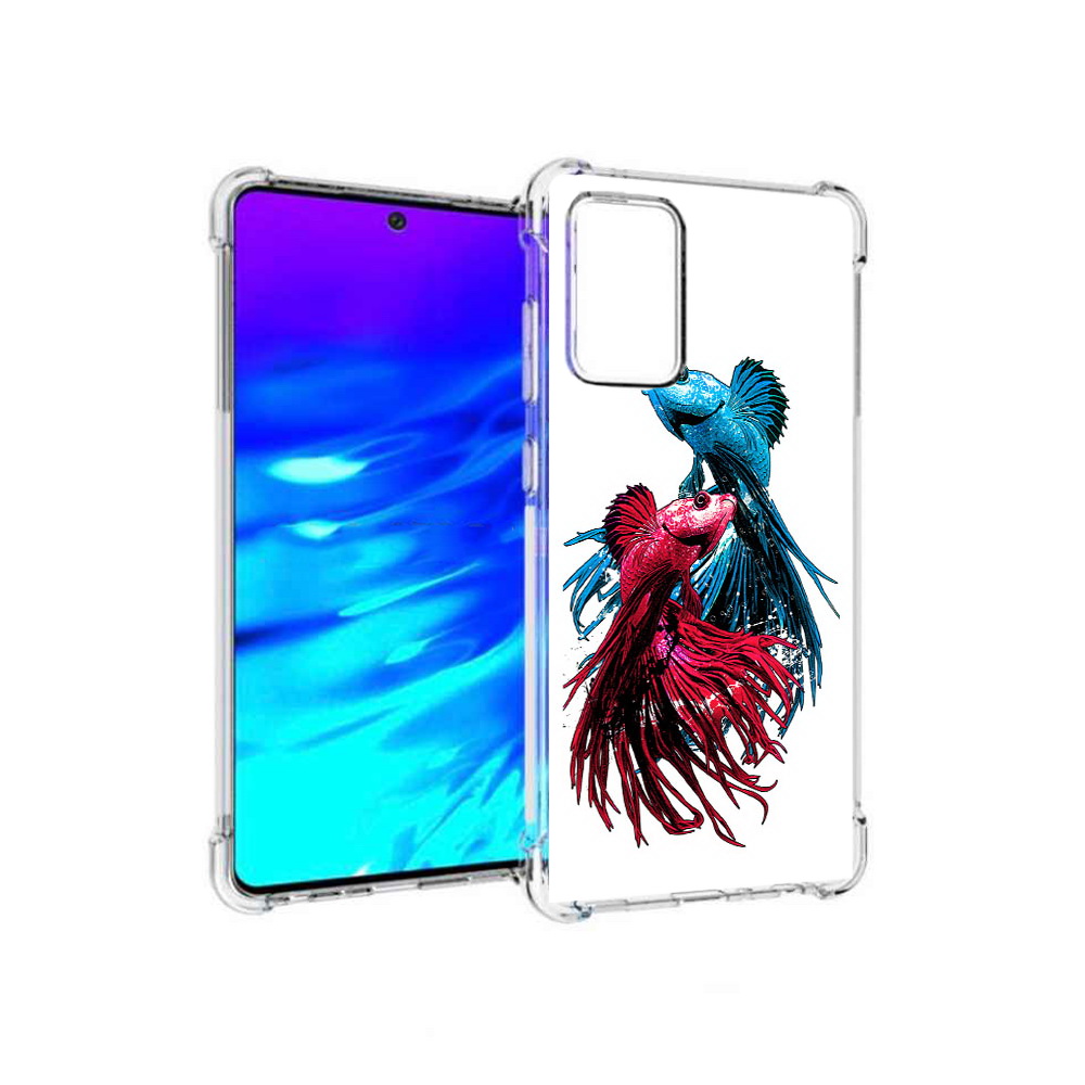 Чехол MyPads Tocco для Samsung Galaxy A72 рыбы петушки (PT158633.553.592), Прозрачный, Tocco
Чехол MyPads Tocco для Samsung Galaxy A72 рыбы петушки (PT158633.553.592), Прозрачный, Tocco