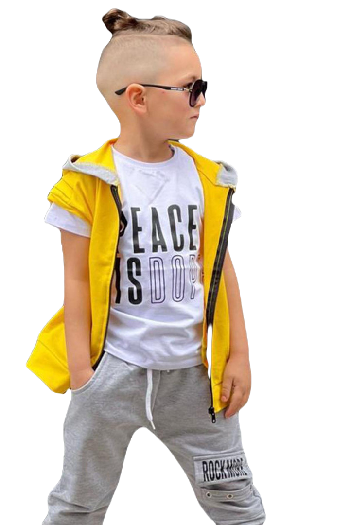 Спортивный костюм Ricco Tarz р. 7-8 лет Желтый, 4222907003 (доставка из-за рубежа), 4222907003
Спортивный костюм Ricco Tarz р. 7-8 лет Желтый, 4222907003 (доставка из-за рубежа), 4222907003
