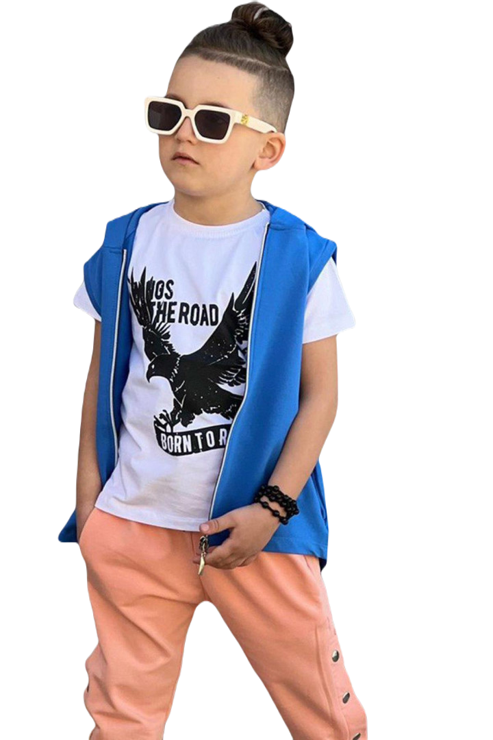 Спортивный костюм Ricco Tarz р. 5-6 лет Синий, 4222807001 (доставка из-за рубежа), 4222807001
Спортивный костюм Ricco Tarz р. 5-6 лет Синий, 4222807001 (доставка из-за рубежа), 4222807001