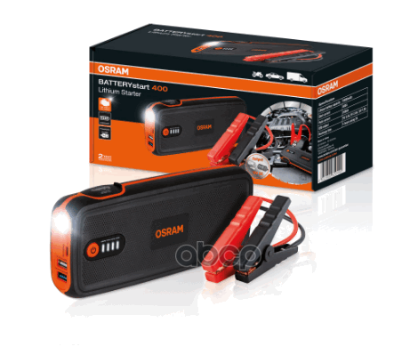 Пусковое Устройство Автомобильного Аккумулятора Batterystart400 12v 800a Osram арт. OBSL40
Пусковое Устройство Автомобильного Аккумулятора Batterystart400 12v 800a Osram арт. OBSL40