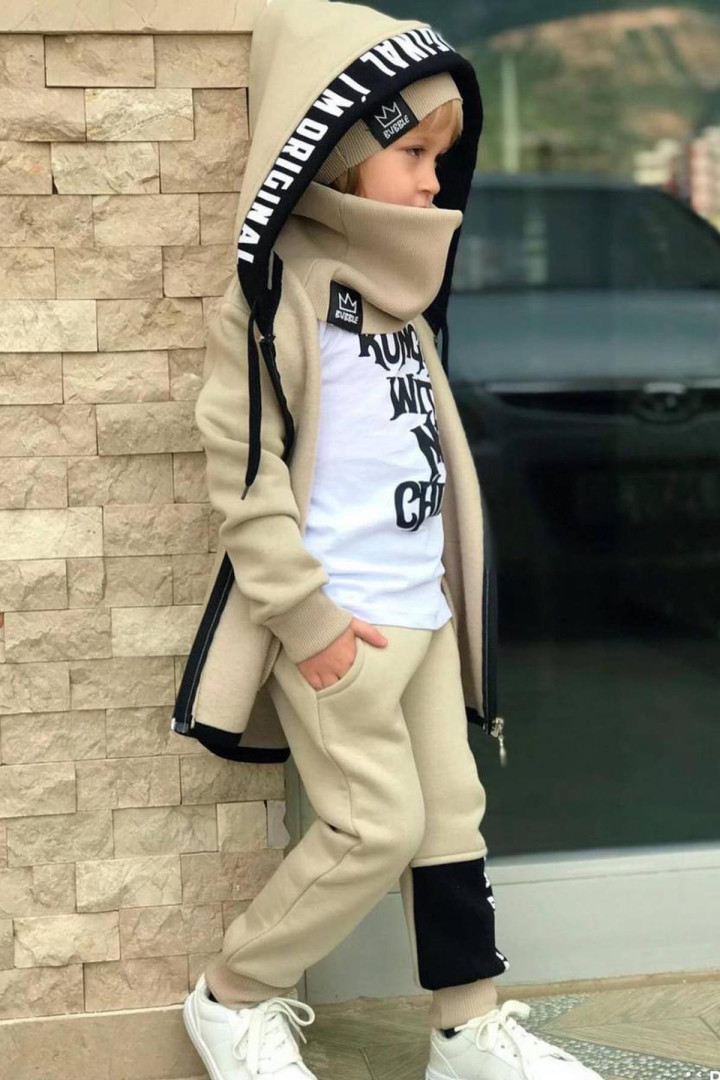 Спортивный костюм Ricco Tarz р. 9-10 лет Бежевый, 4222308001 (доставка из-за рубежа), 4222308001
Спортивный костюм Ricco Tarz р. 9-10 лет Бежевый, 4222308001 (доставка из-за рубежа), 4222308001