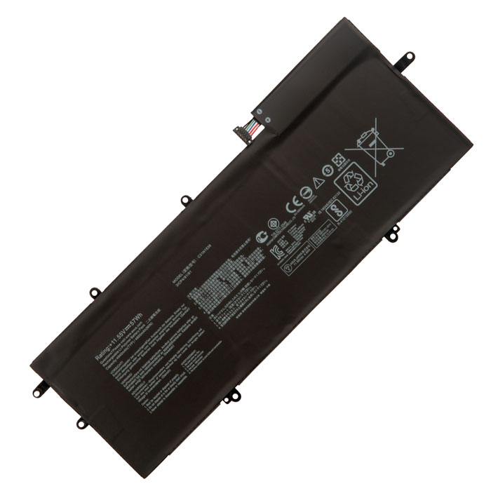 фото Аккумулятор для ноутбука asus zenbook q324ua ux360ua, 57wh 11.55v rocknparts