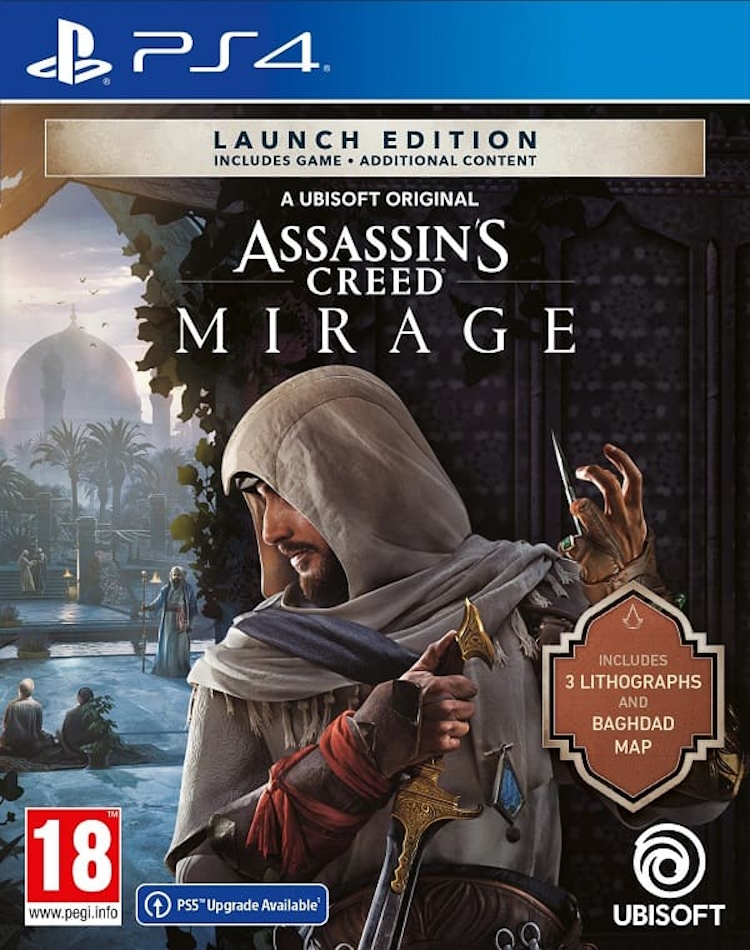 Игра Assassin's Creed Mirage Launch Edition (PlayStation 4, русские субтитры), Assassin's Creed Mirage Launch Edition
Игра Assassin's Creed Mirage Launch Edition (PlayStation 4, русские субтитры), Assassin's Creed Mirage Launch Edition
