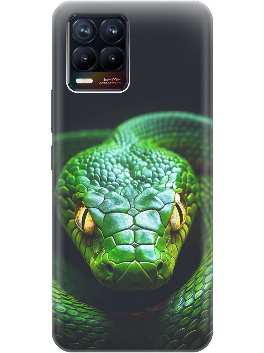 Силиконовый чехол на Realme 8 / 8 Pro с принтом "Зеленая змея", Прозрачный;черный;серебристый;зеленый, 732494013
Силиконовый чехол на Realme 8 / 8 Pro с принтом "Зеленая змея", Прозрачный;черный;серебристый;зеленый, 732494013