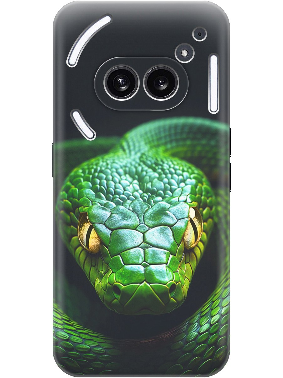 Силиконовый чехол на Nothing Phone (2a) с принтом "Зеленая змея", Прозрачный;черный;серебристый;зеленый, 782627613
Силиконовый чехол на Nothing Phone (2a) с принтом "Зеленая змея", Прозрачный;черный;серебристый;зеленый, 782627613