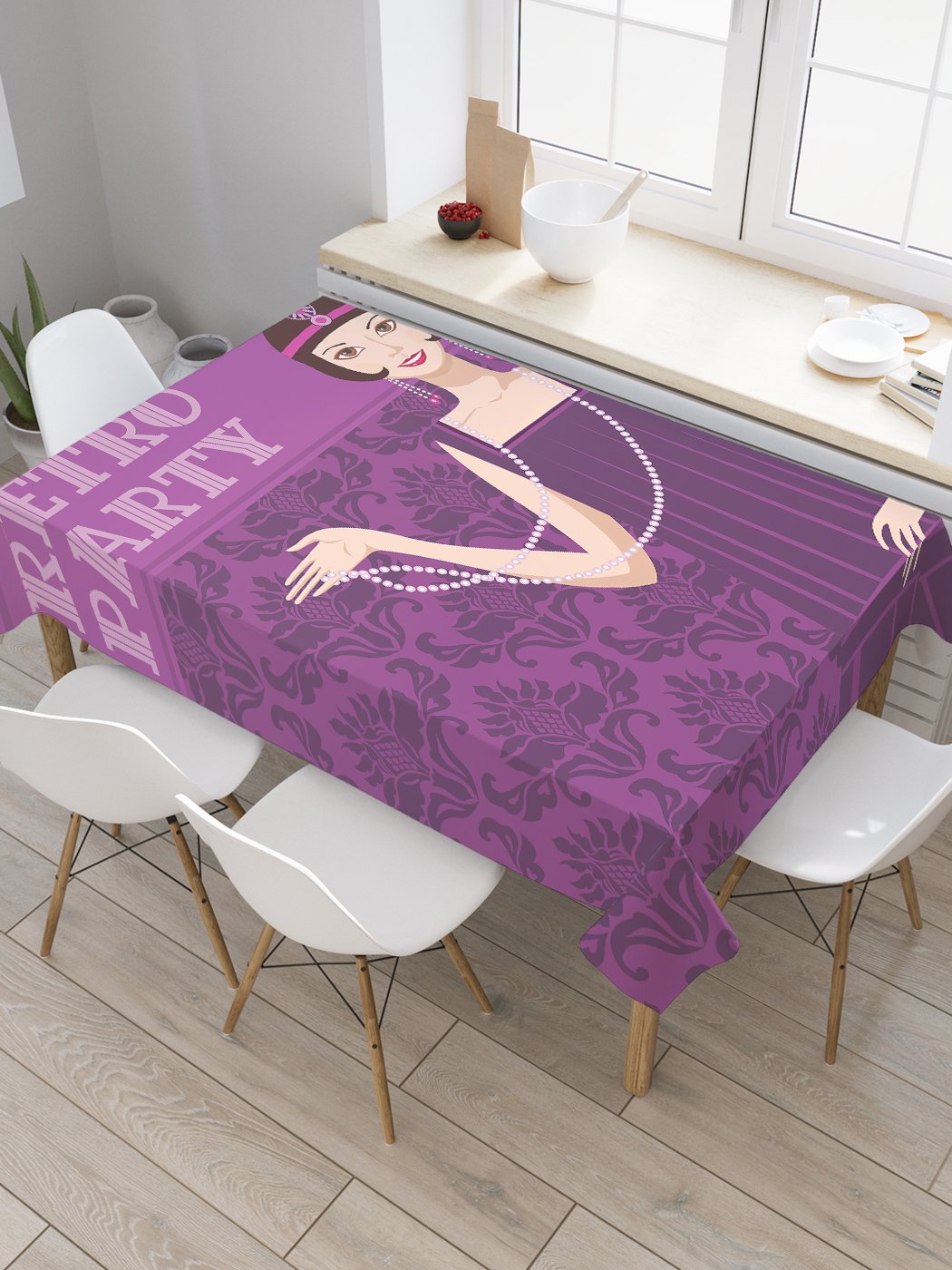 Скатерть прямоугольная JoyArty "Ретро девушка" из оксфорда, 120x145 см, Фиолетовый, Ретро девушка
Скатерть прямоугольная JoyArty "Ретро девушка" из оксфорда, 120x145 см, Фиолетовый, Ретро девушка
