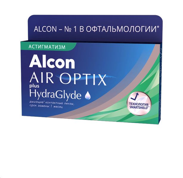 Контактные линзы AirOptix HydraGlyde for Astigmatism 3 шт. PWR -0,00, CYL -1,75, AXIS 020, AirOptix HydraGlyde for Astigmatism
Контактные линзы AirOptix HydraGlyde for Astigmatism 3 шт. PWR -0,00, CYL -1,75, AXIS 020, AirOptix HydraGlyde for Astigmatism