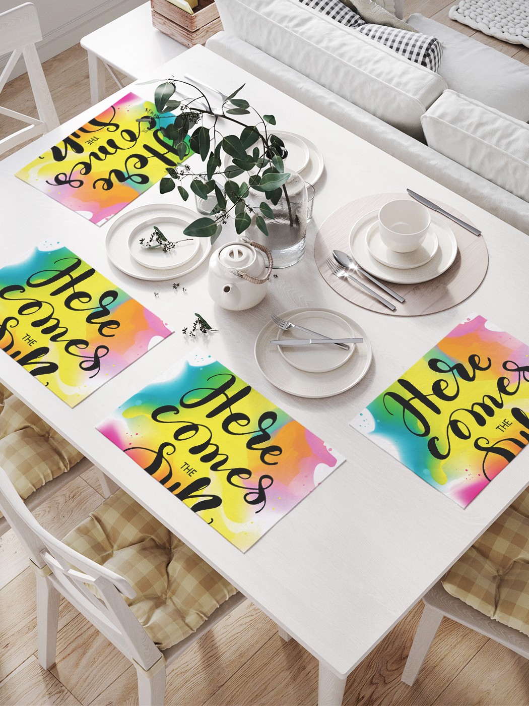 Комплект салфеток JoyArty "А вот и солнце" для сервировки стола (32х46 см, 4 шт.), А вот и солнце
Комплект салфеток JoyArty "А вот и солнце" для сервировки стола (32х46 см, 4 шт.), А вот и солнце