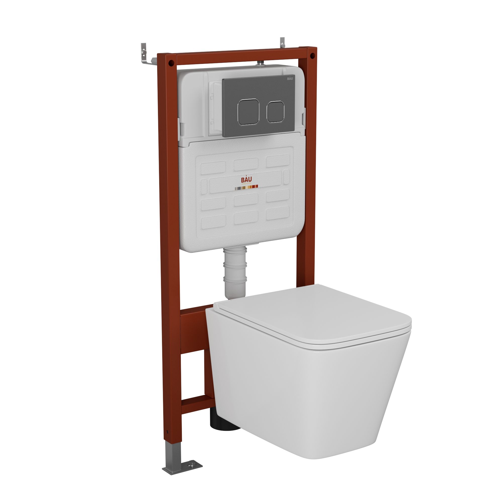 Комплект BAU 6 в 1: усиленная инсталляция BAU IDEAL, унитаз OWL Vatter Ruta-H mini 49x46, E458103_OWLT190403
Комплект BAU 6 в 1: усиленная инсталляция BAU IDEAL, унитаз OWL Vatter Ruta-H mini 49x46, E458103_OWLT190403