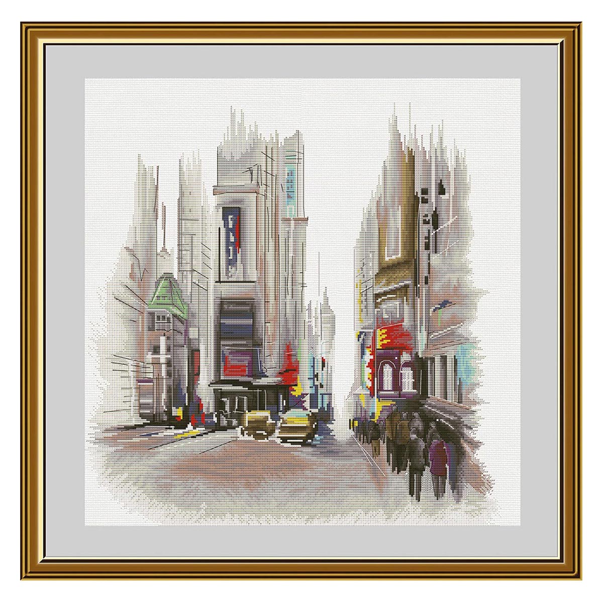 Набор для вышивания NOVA SLOBODA 'Утро мегаполиса' РЕ3510, 40х41 см 
Набор для вышивания NOVA SLOBODA 'Утро мегаполиса' РЕ3510, 40х41 см