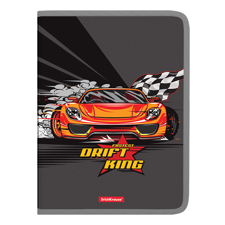 Папка для тетрадей Erich Krause Drift King А4+ пластиковая на молнии 251 x 334 x 30 мм, Серый, 251х334
Папка для тетрадей Erich Krause Drift King А4+ пластиковая на молнии 251 x 334 x 30 мм, Серый, 251х334