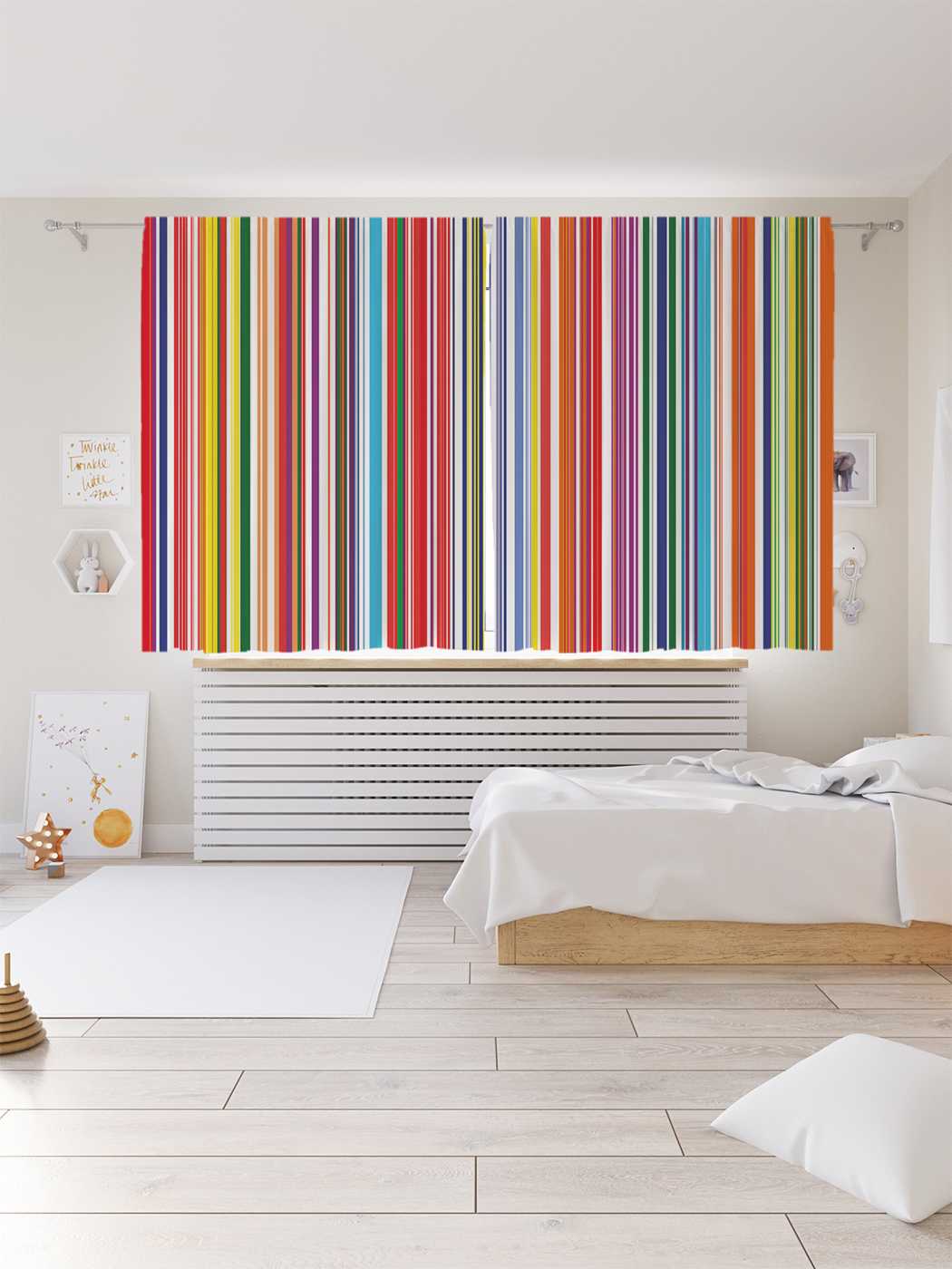 Классические шторы JoyArty "Красочный дух", серия Oxford DeLux, 2 полотна 145x180 см, Красочный дух
Классические шторы JoyArty "Красочный дух", серия Oxford DeLux, 2 полотна 145x180 см, Красочный дух